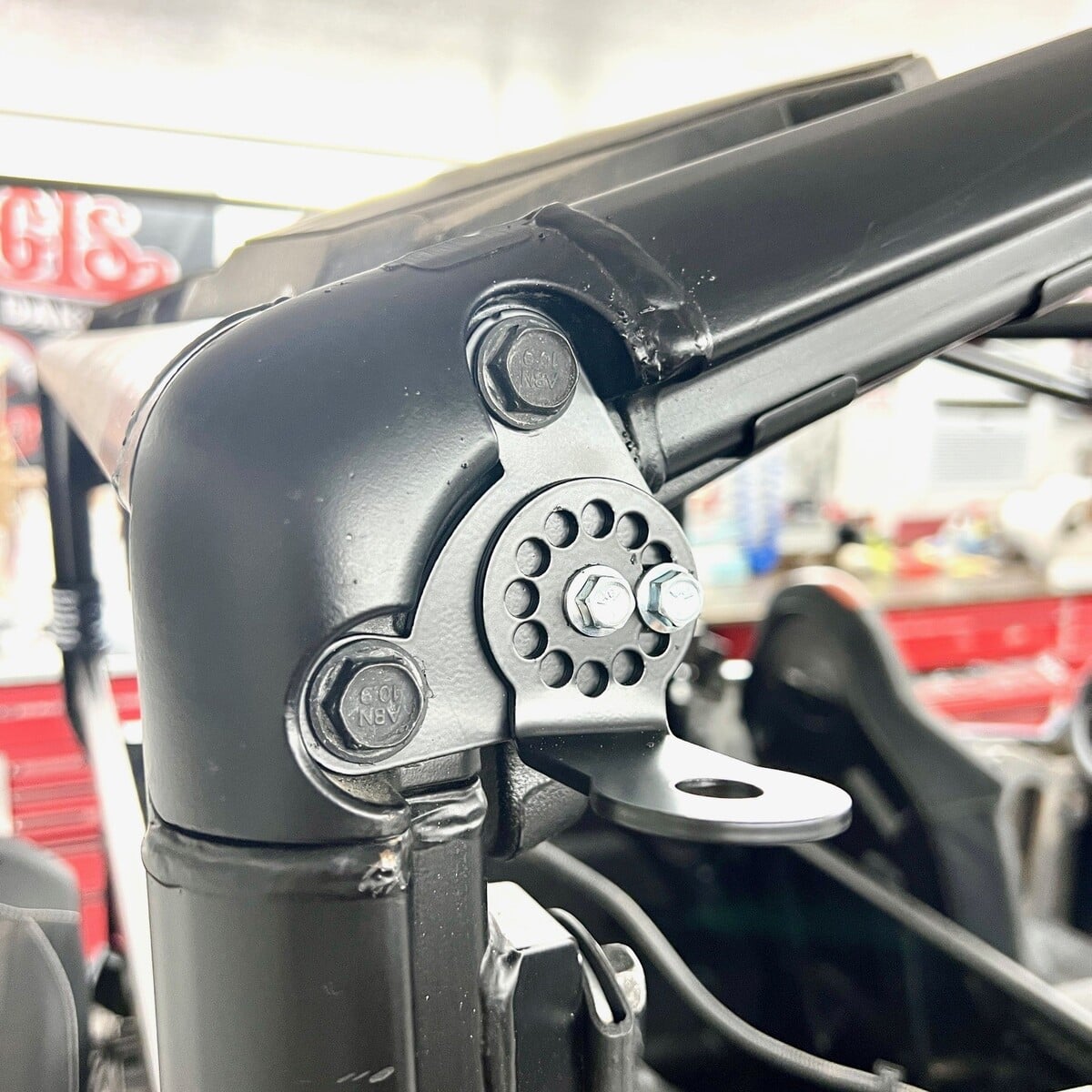 Polaris General Antenna / Whip Bracket For Rear Cage Pillar - Image 3