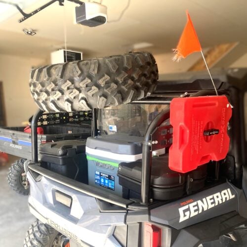 Polaris General Spare Tire / Accessory Rack