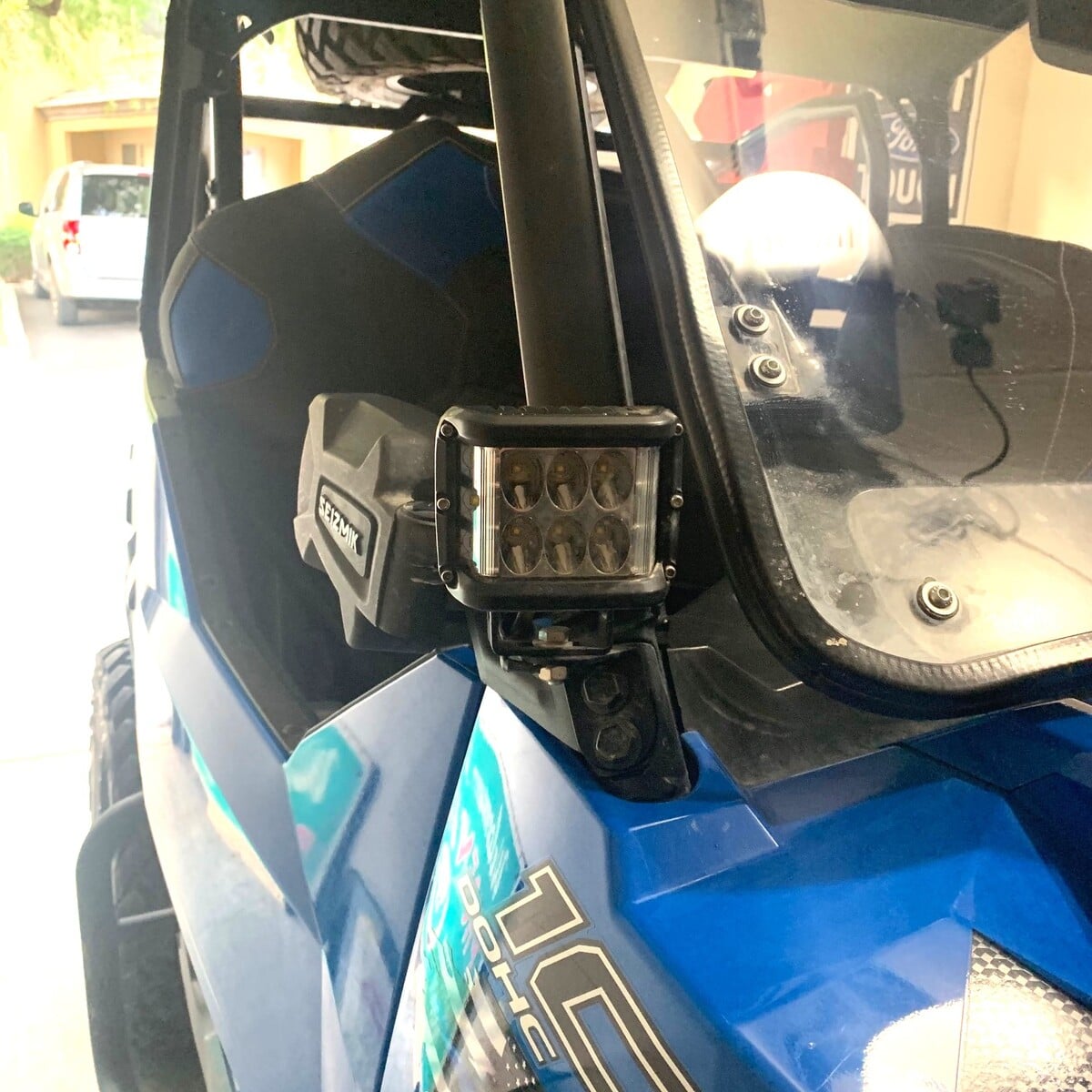 Polaris General A-Pillar Cube Light Mounting Brackets - Image 4