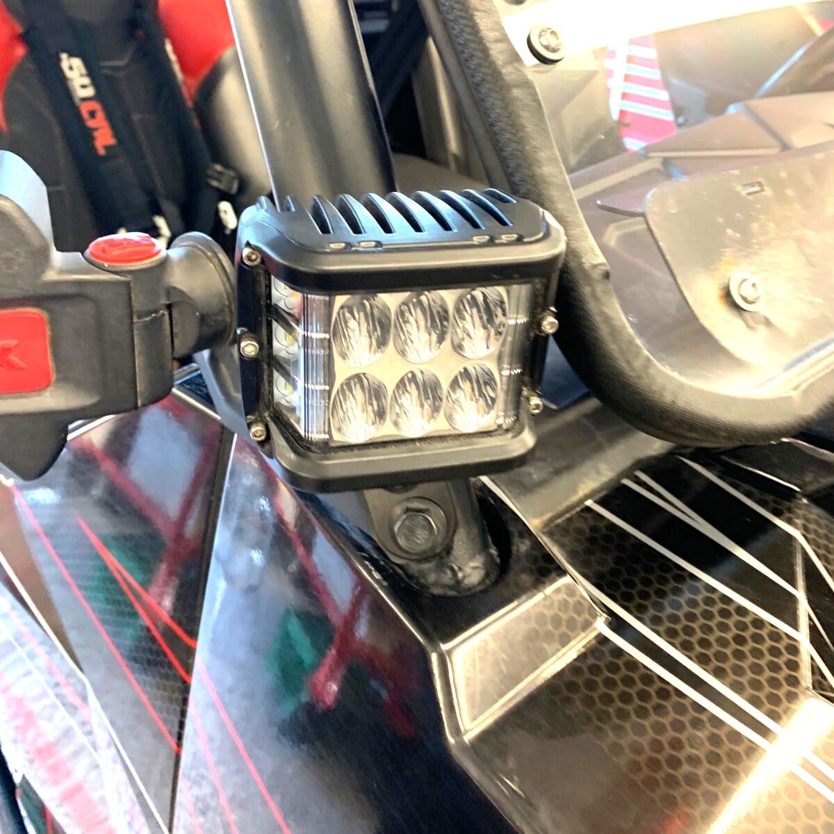 Polaris General A-Pillar Cube Light Mounting Brackets - Image 6