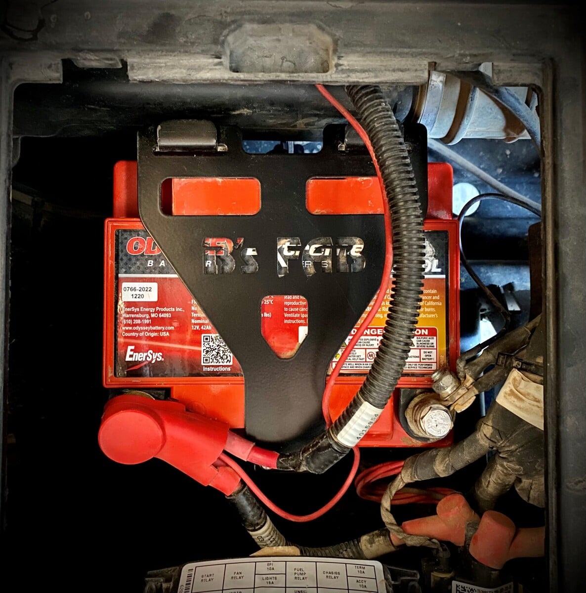 B’s FAB Battery Tray Kit - Image 7