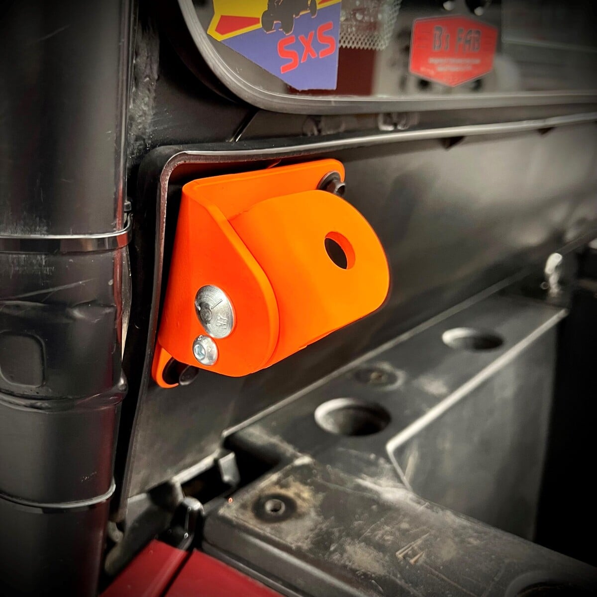 Polaris General HD Lighted Whip Mount Brackets - Image 2