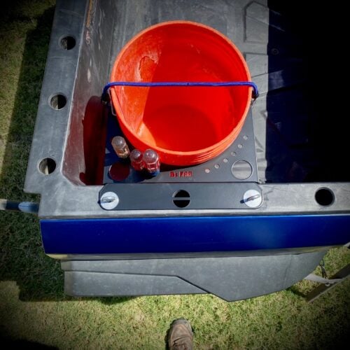 B’s FAB – Lock and Ride 5gal Bucket Holder