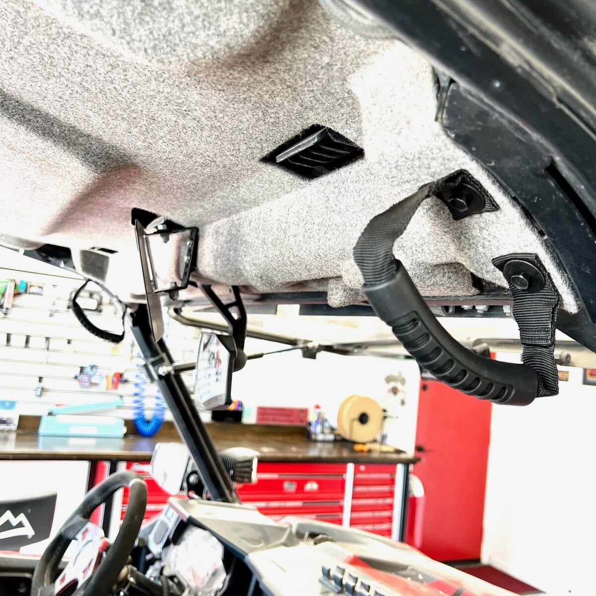 Polaris General Front A-Pillar Grab Handle With Mounting Hardware