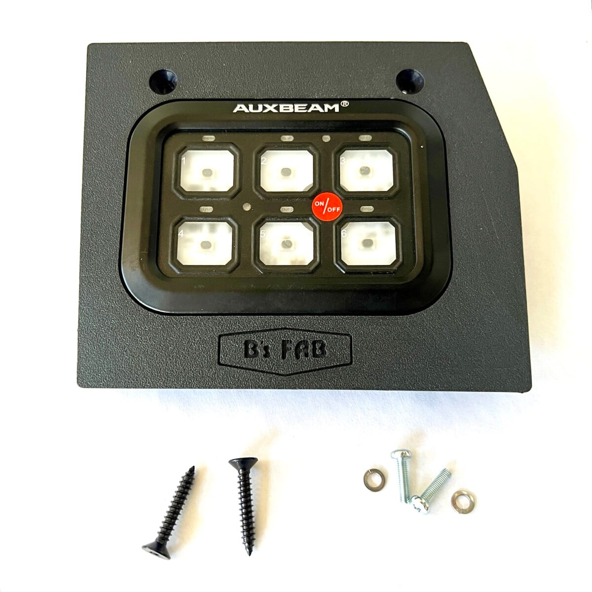Polaris General Auxbeam 6 gang Switch Panel Mount - Image 10