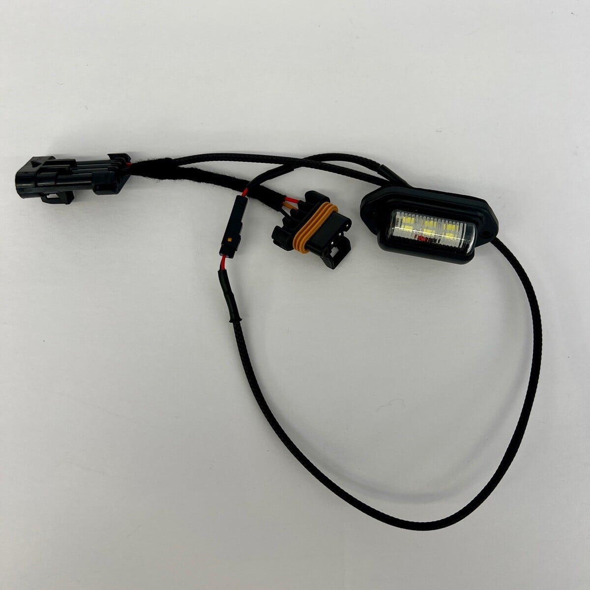 Polaris Xpedition Full Size License Plate Bracket with LED Light and Wiring Harness - Image 3