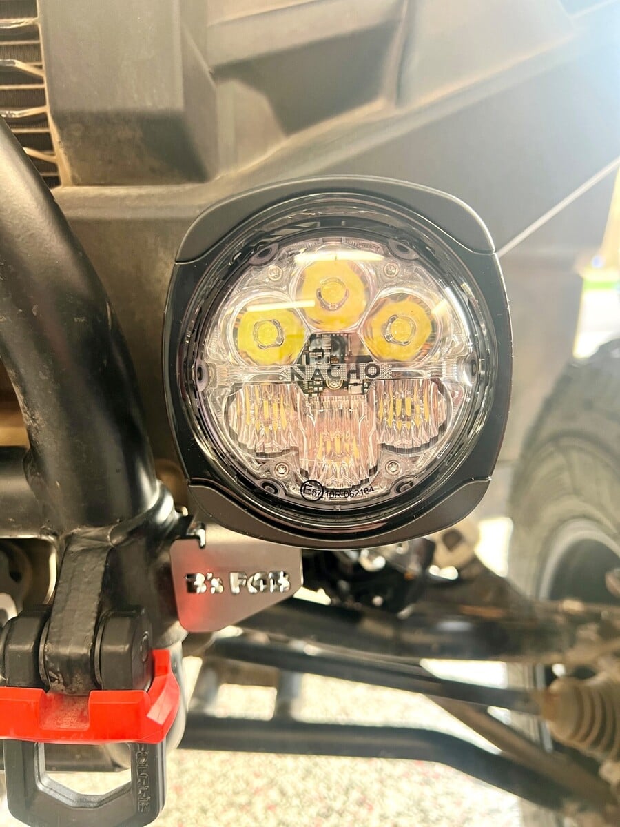Polaris Xpedition Front Bumper Offroad Light Mounting Brackets - Image 6
