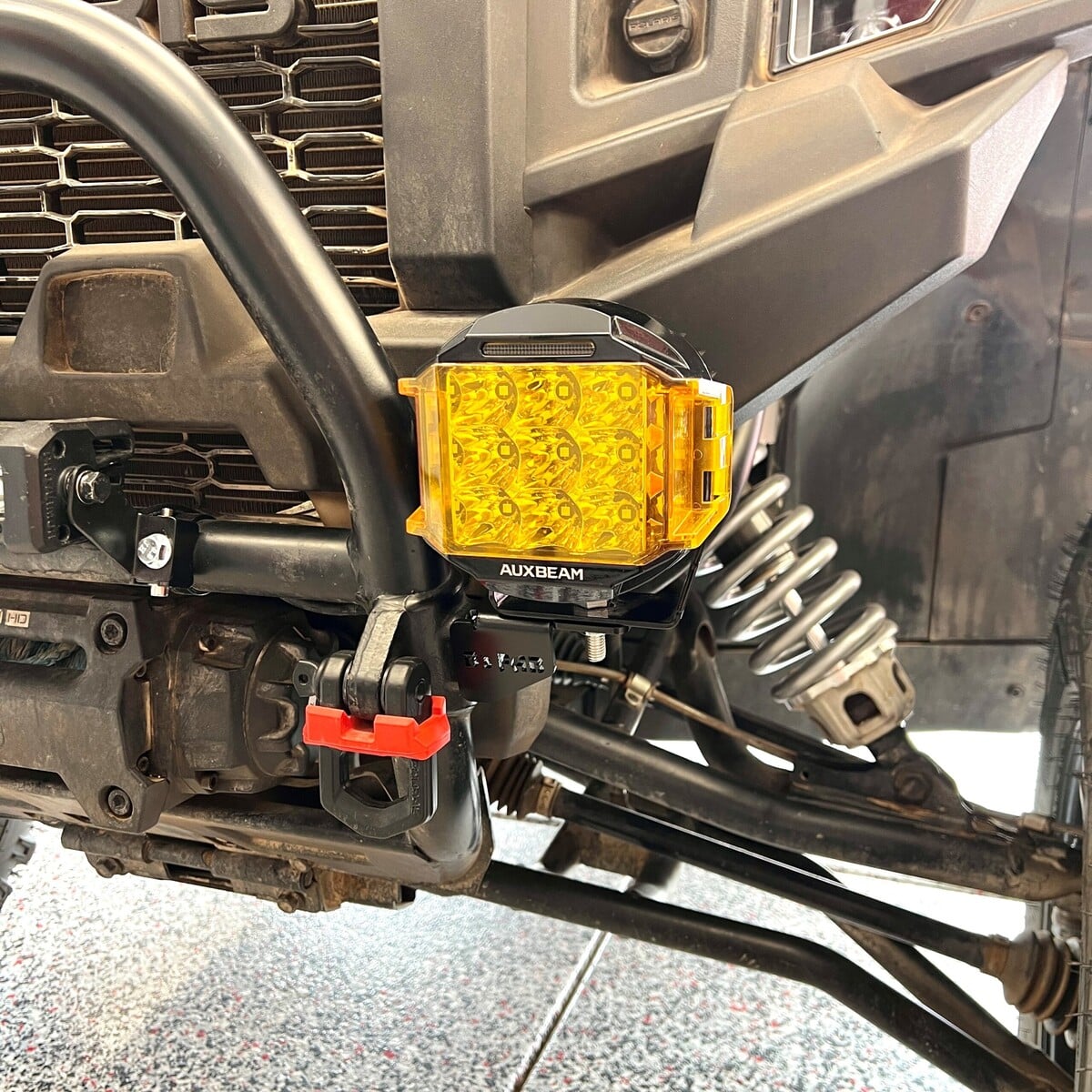 Polaris Xpedition Front Bumper Offroad Light Mounting Brackets - Image 8